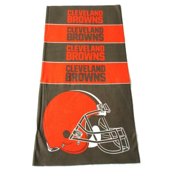 Cleveland Browns NFL Multi Purpose Team SuperDana Neck Gaiter Logo Scarf NWT - Picture 1 of 4